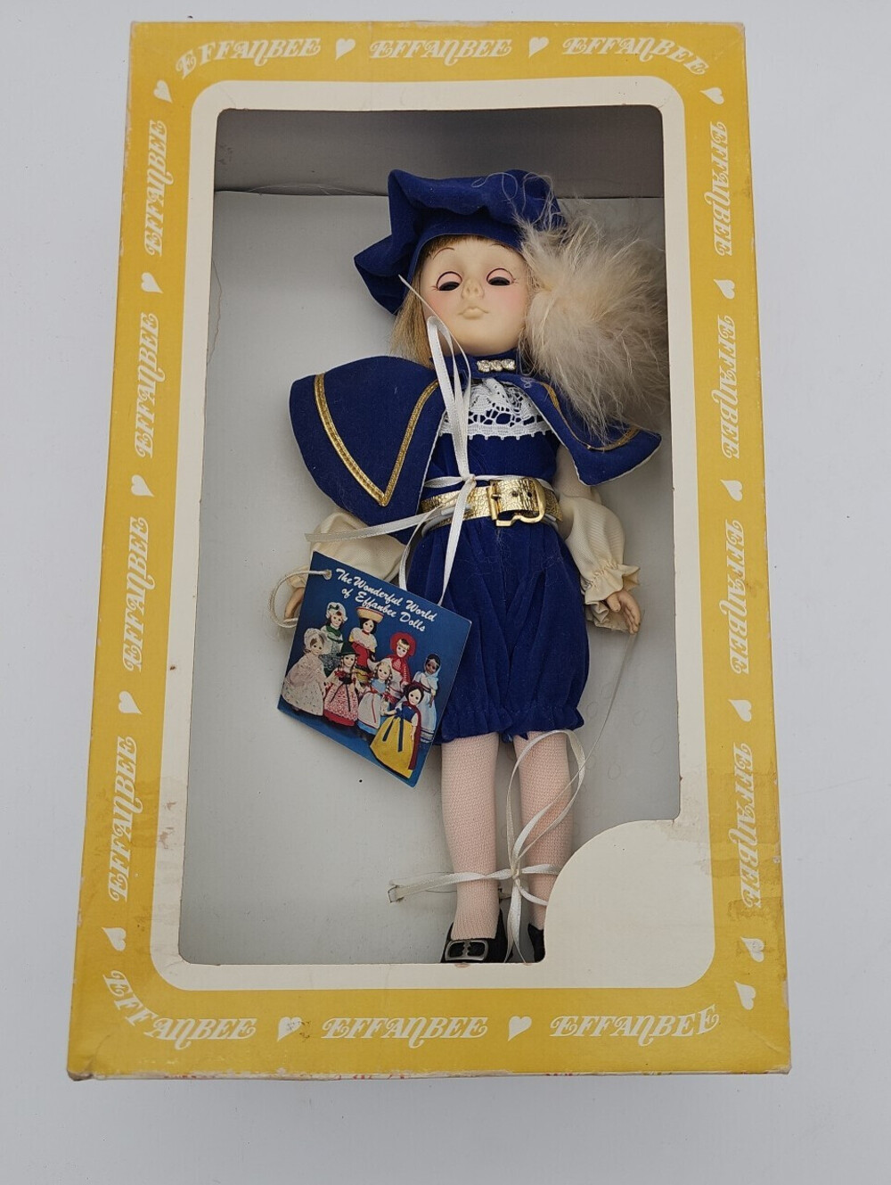 1976 EFFANBEE STORYBOOK COLLECTION DOLL- 11" PRINCE CHARMING No Coa No Box